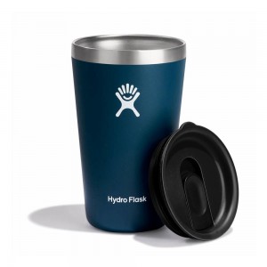 Hydro Flask 16 oz All Around™ Tumbler Indigo | CARM-62749