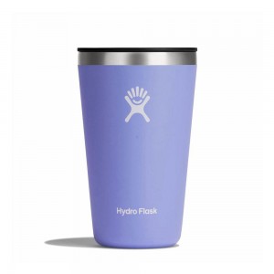 Hydro Flask 16 oz All Around™ Tumbler Lupine Purple | VPYR-13896