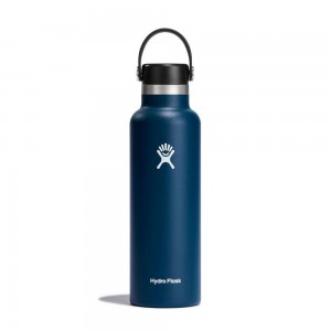 Hydro Flask 21 oz Standard Mouth: 21 oz Water Bottle Indigo | UWTY-34726