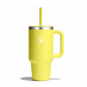 Hydro Flask 32 oz All Around™ Travel Tumbler Cactus Yellow | ZYIA-06273