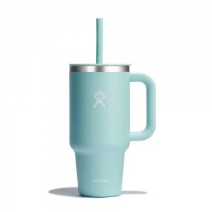 Hydro Flask 32 oz All Around™ Travel Tumbler Dew Turquoise | YOUX-72450