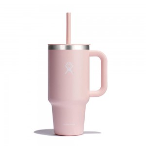 Hydro Flask 32 oz All Around™ Travel Tumbler Trillium Pink | CJSY-61498