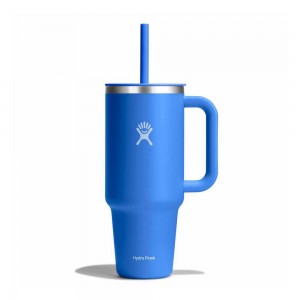 Hydro Flask 40 oz All Around™ Travel Tumbler Cascade Blue | SOCN-03947