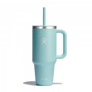 Hydro Flask 40 oz All Around™ Travel Tumbler Dew Turquoise | IMFZ-67315