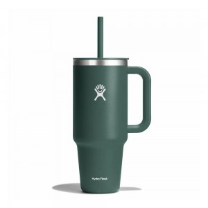 Hydro Flask 40 oz All Around™ Travel Tumbler Fir Green | GVIH-40635