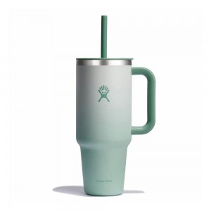 Hydro Flask 40 oz All Around™ Travel Tumbler Matcha Ombre Green | BSHM-39540