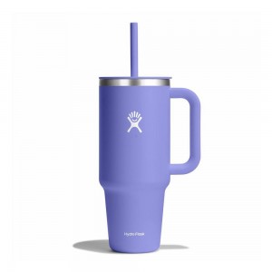 Hydro Flask 40 oz All Around™ Travel Tumbler Lupine Purple | ZNKO-36749