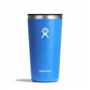 Hydro Flask All Around 20 oz Cup Cascade Blue | MJTE-84103