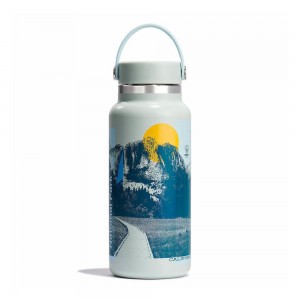 Hydro Flask National Park Foundation 32 oz Wide Mouth Water Bottle Yosemite | GNUP-82503