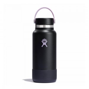 Hydro Flask Tilly's Special Edition 32 oz Wide Mouth Water Bottle Black | SHOZ-34250