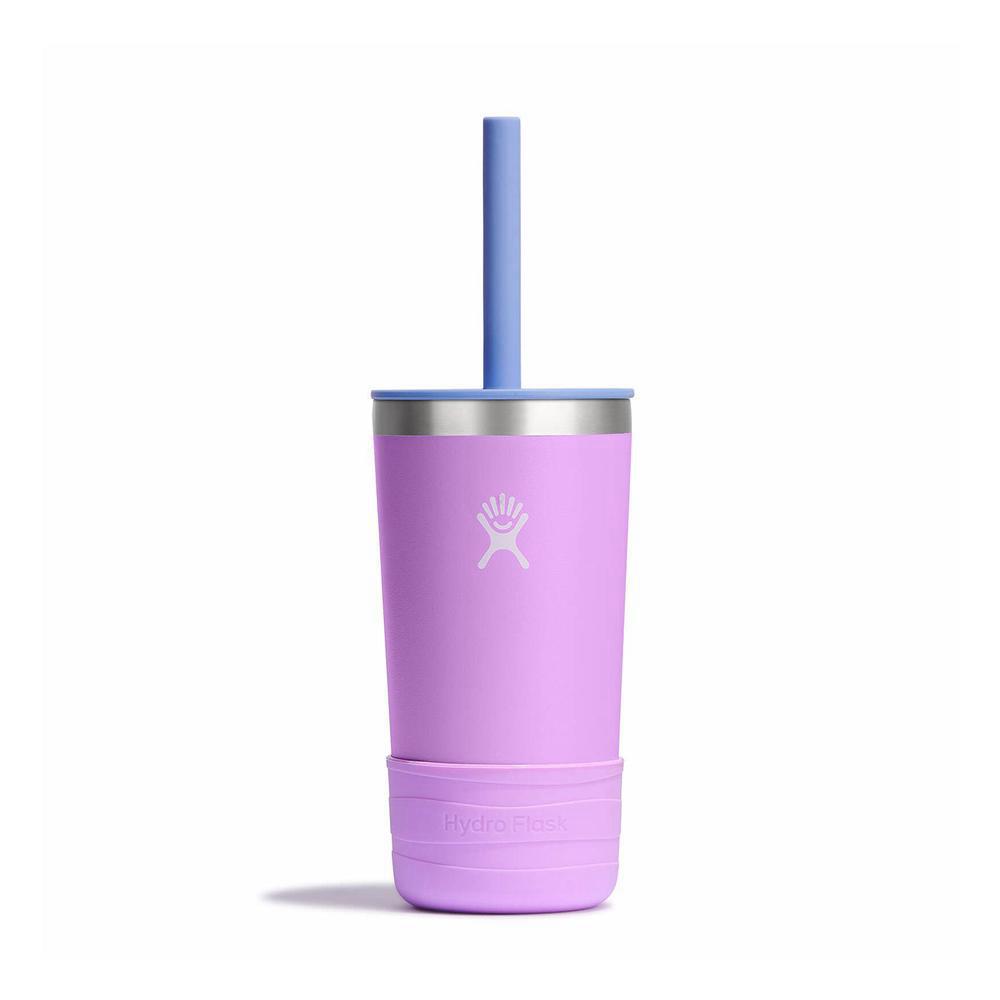 Hydro Flask 12 oz w/ Straw Lid Kids\' Tumbler Anemone Purple | ZKFG-92761