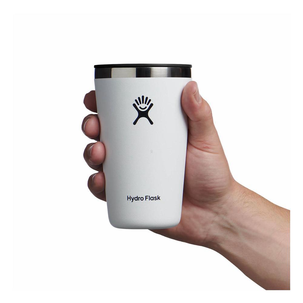 Hydro Flask 16 oz All Around™ Tumbler White | HNEA-34028