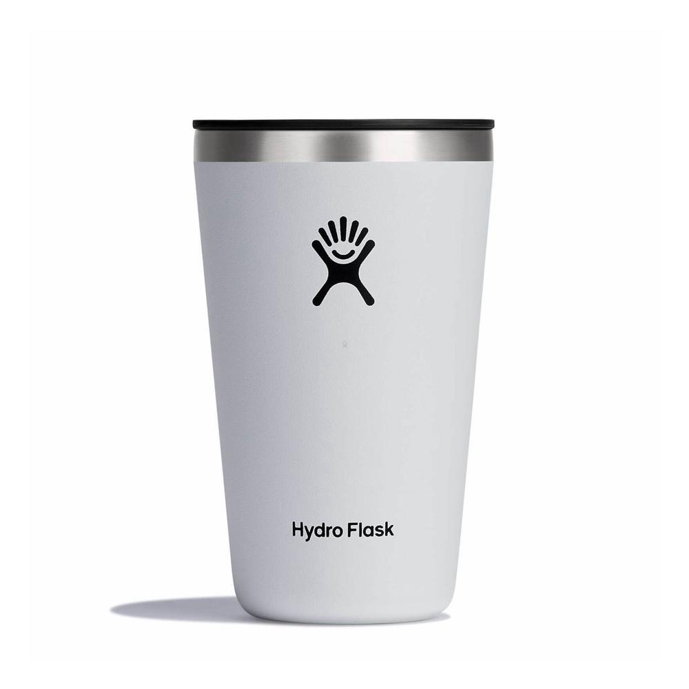 Hydro Flask 16 oz All Around™ Tumbler White | BSDU-54701