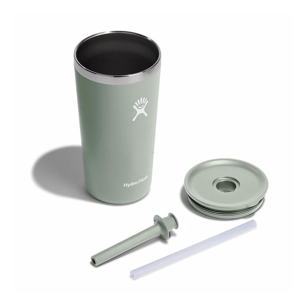 Hydro Flask 20 oz All Around™ with Straw Lid Tumbler Agave Green | BUEV-36892