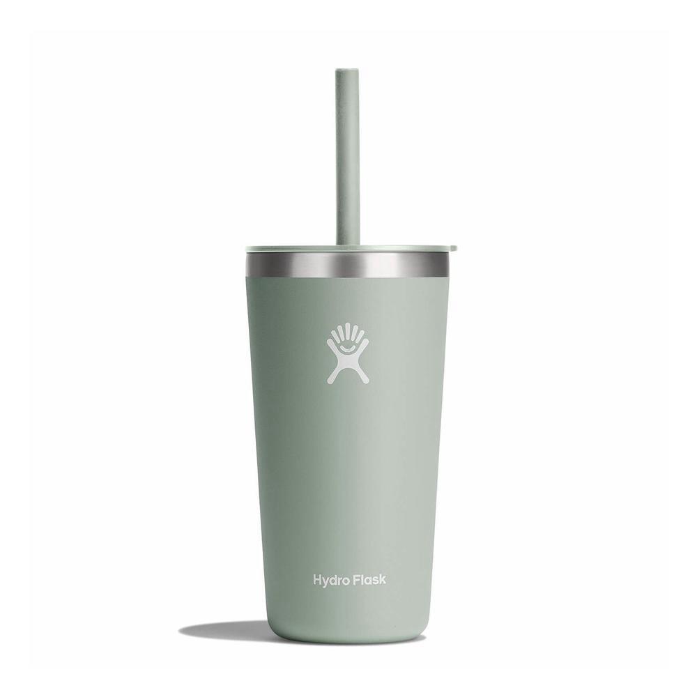 Hydro Flask 20 oz All Around™ with Straw Lid Tumbler Agave Green | BUEV-36892