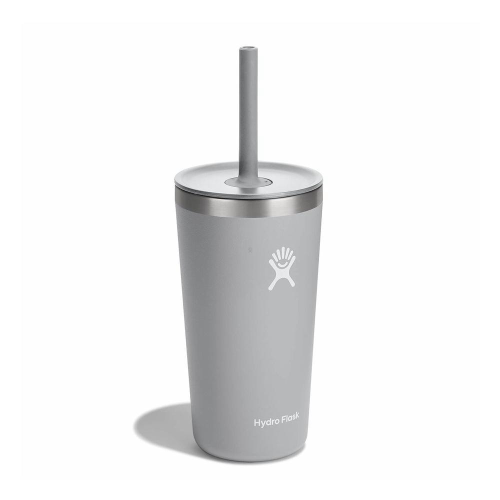 Hydro Flask 20 oz All Around™ with Straw Lid Tumbler Birch Grey | FSVJ-97150