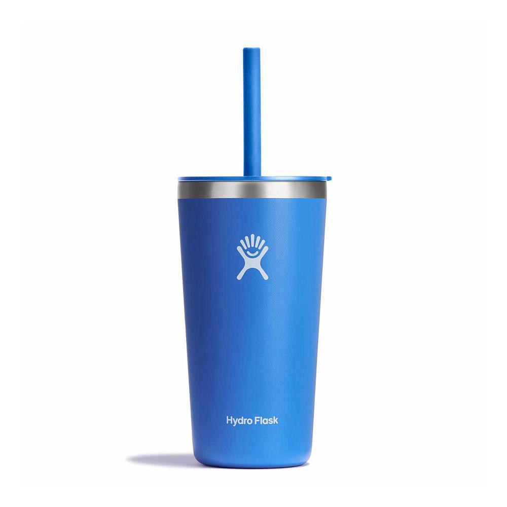 Hydro Flask 20 oz All Around™ with Straw Lid Tumbler Cascade Blue | FLAP-60495