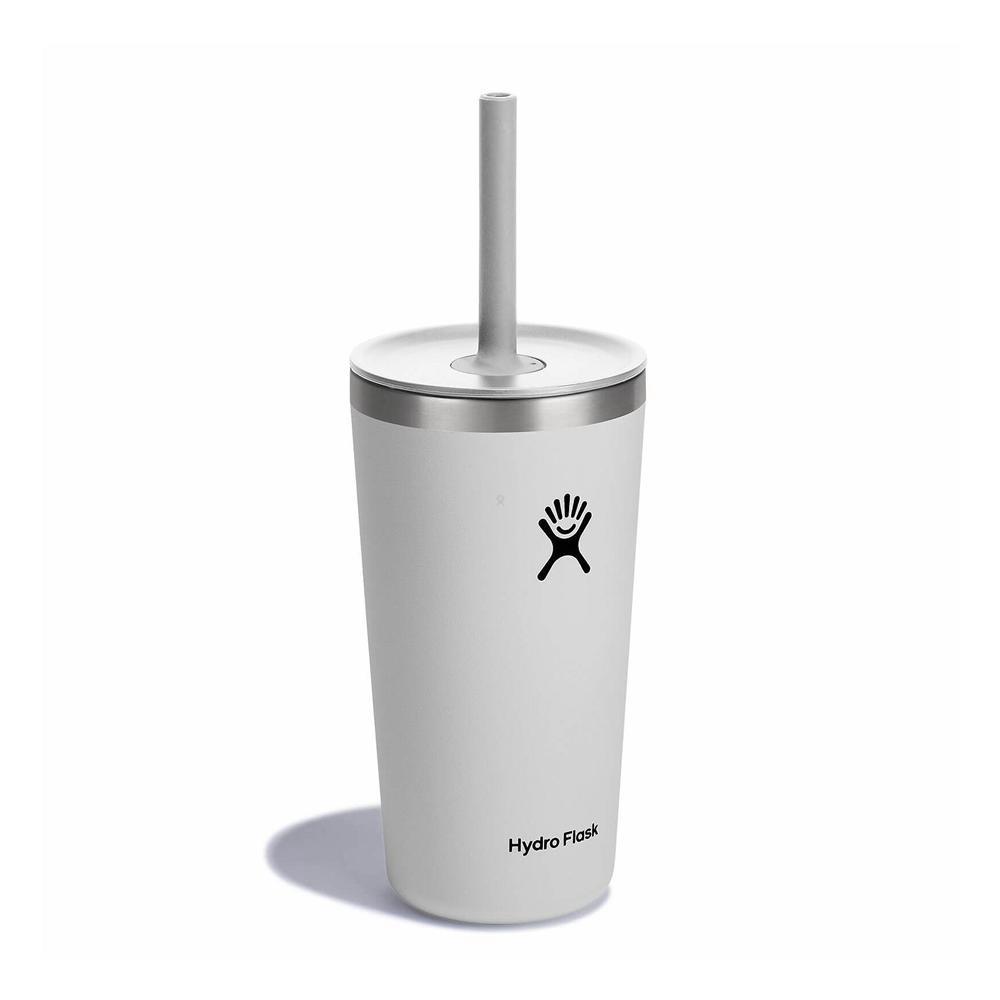 Hydro Flask 20 oz All Around™ with Straw Lid Tumbler White | HFLA-43870