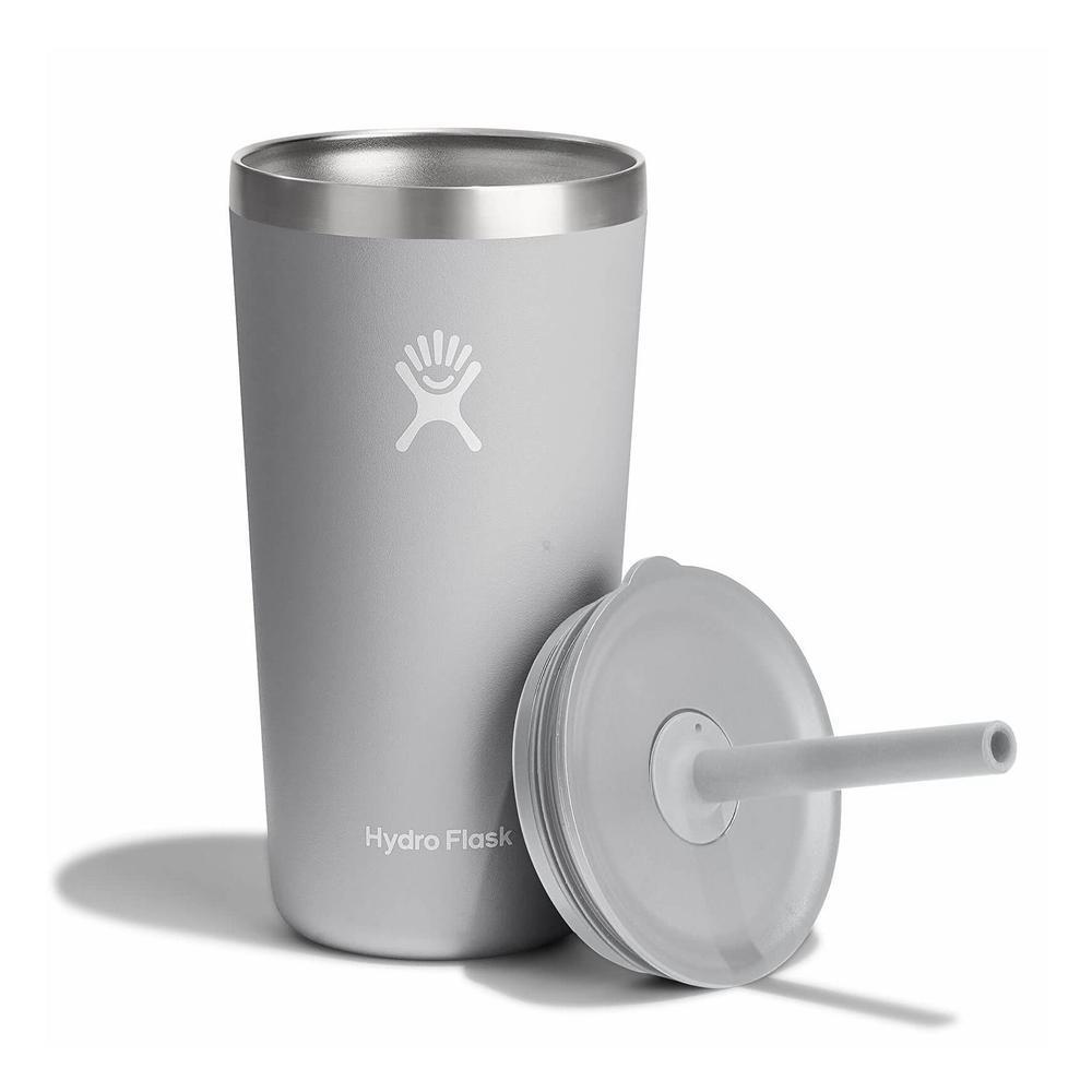 Hydro Flask 20 oz All Around™ with Straw Lid Tumbler Birch Grey | DKZA-03512