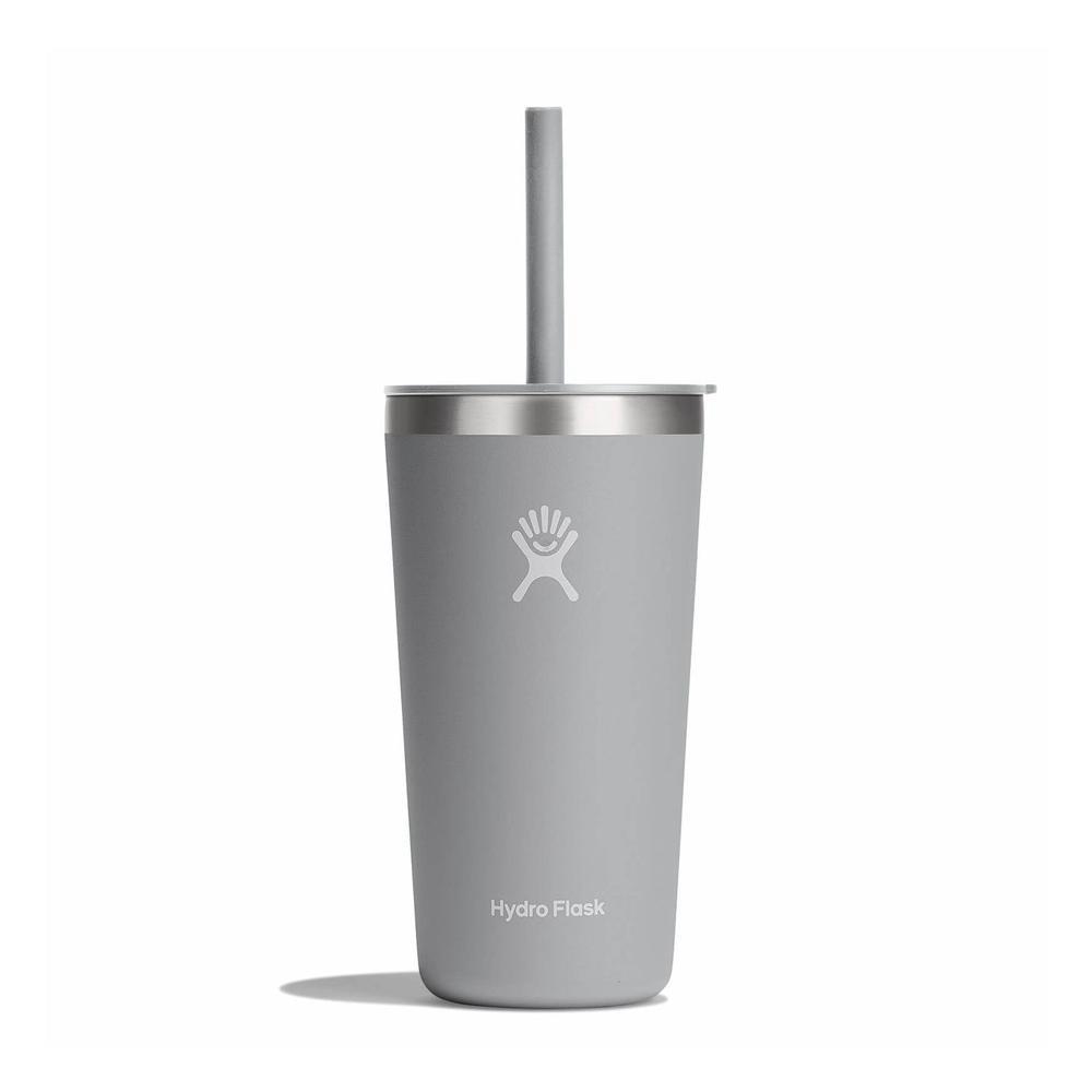 Hydro Flask 20 oz All Around™ with Straw Lid Tumbler Birch Grey | DKZA-03512