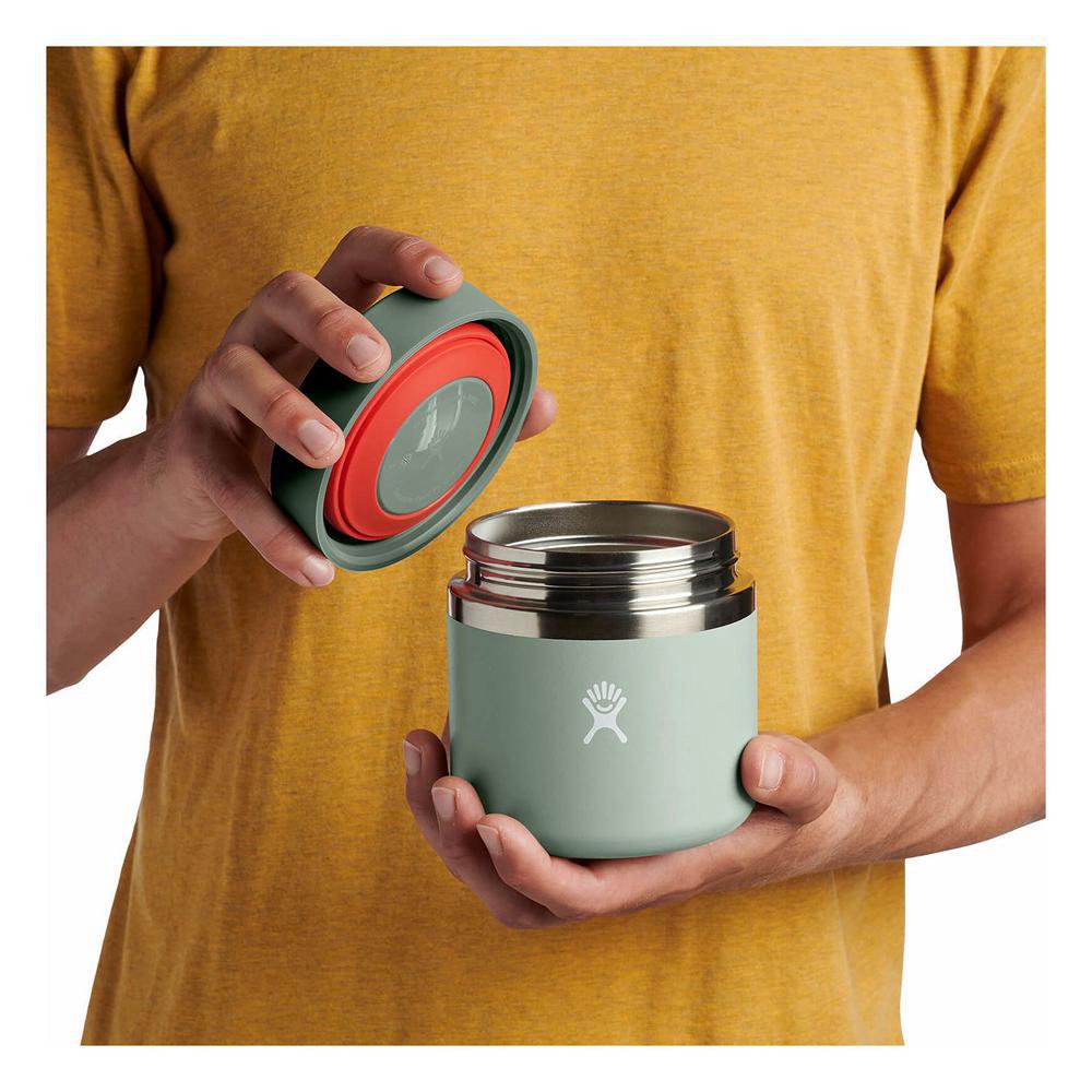 Hydro Flask 20 oz Thermos Food Jars Agave Green | CASB-01396