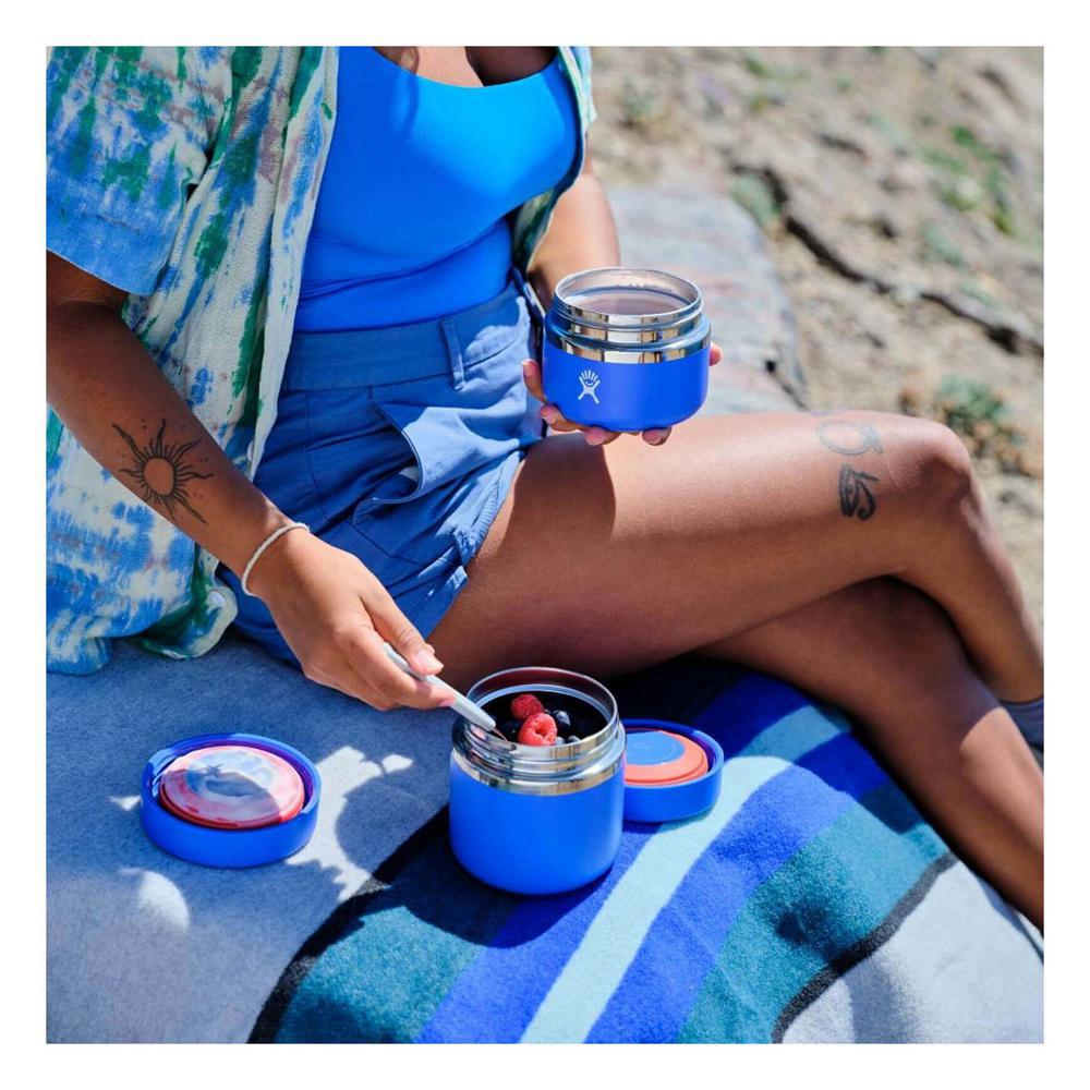 Hydro Flask 20 oz Thermos Food Jars Cascade Blue | LFKA-42789