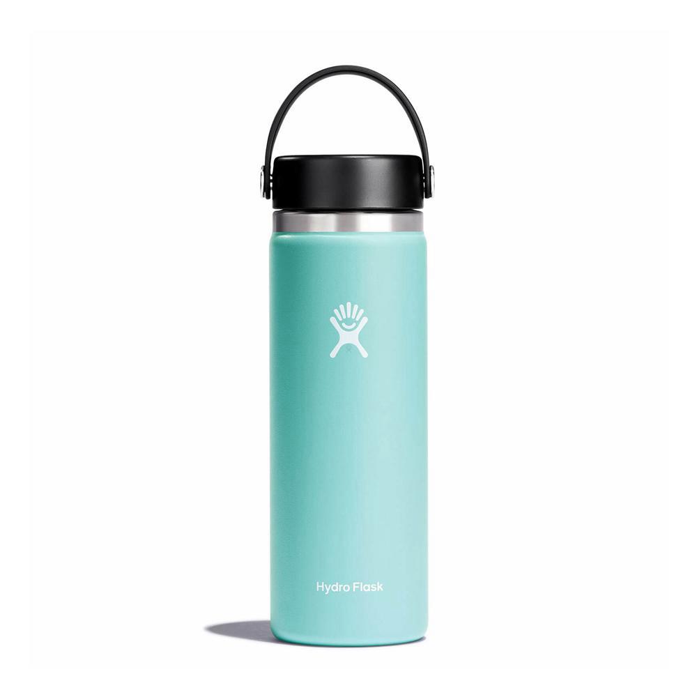 Hydro Flask 20 oz Wide Mouth: 20 oz Insulated Water Bottle Dew Turquoise | KLEX-60315