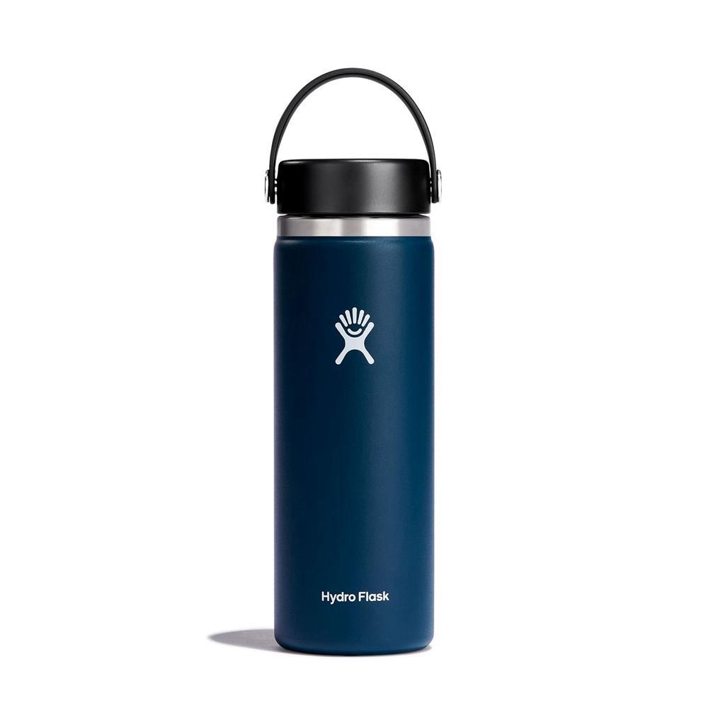 Hydro Flask 20 oz Wide Mouth: 20 oz Insulated Water Bottle Indigo | TZEF-73264