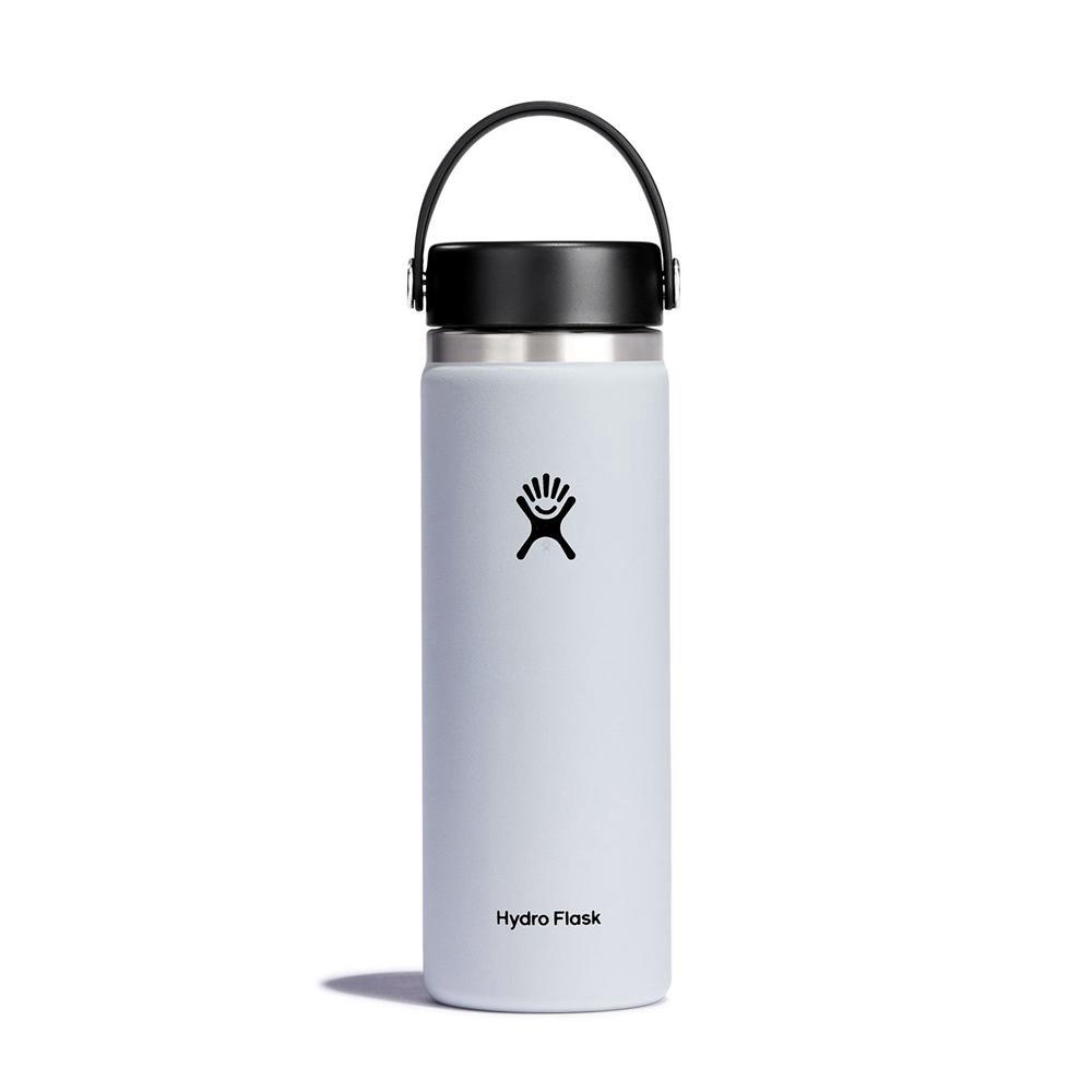 Hydro Flask 20 oz Wide Mouth: 20 oz Insulated Water Bottle White | JUWB-63581