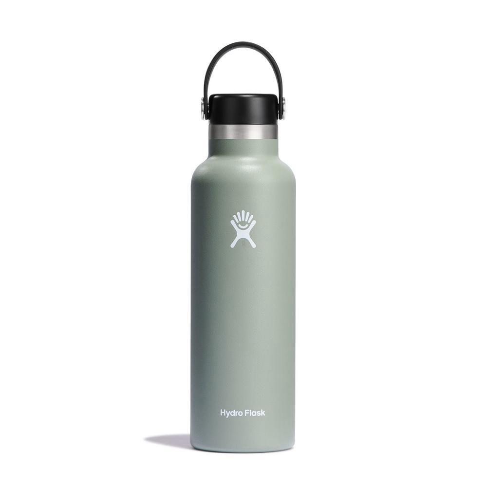 Hydro Flask 21 oz Standard Mouth: 21 oz Water Bottle Agave Green | JTZM-56203