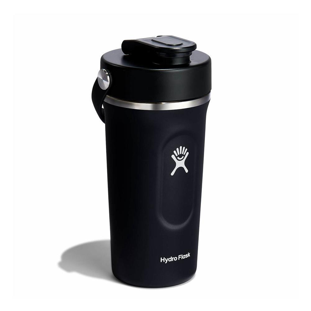 Hydro Flask 24 oz Insulated Shaker Bottle Water Bottle Black | PKIR-40289