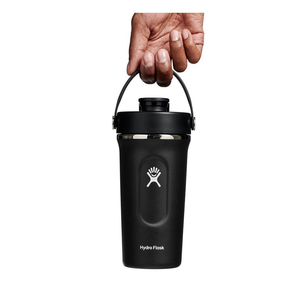 Hydro Flask 24 oz Insulated Shaker Bottle Water Bottle Black | PKIR-40289