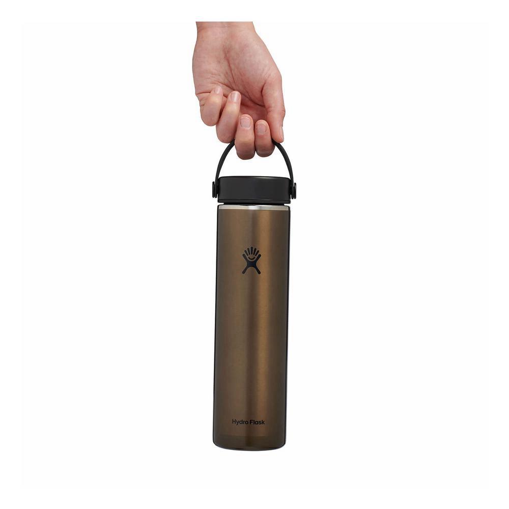 Hydro Flask 24 oz Lightweight Wide Mouth Trail Series™ Water Bottle Serpentine Green | ZBHF-14856