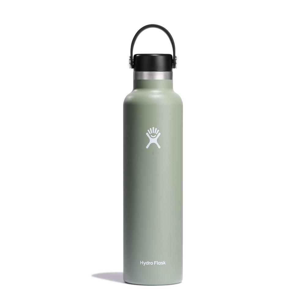 Hydro Flask 24 oz Standard Mouth: 24 oz Water Bottle Agave Green | BLNX-95234