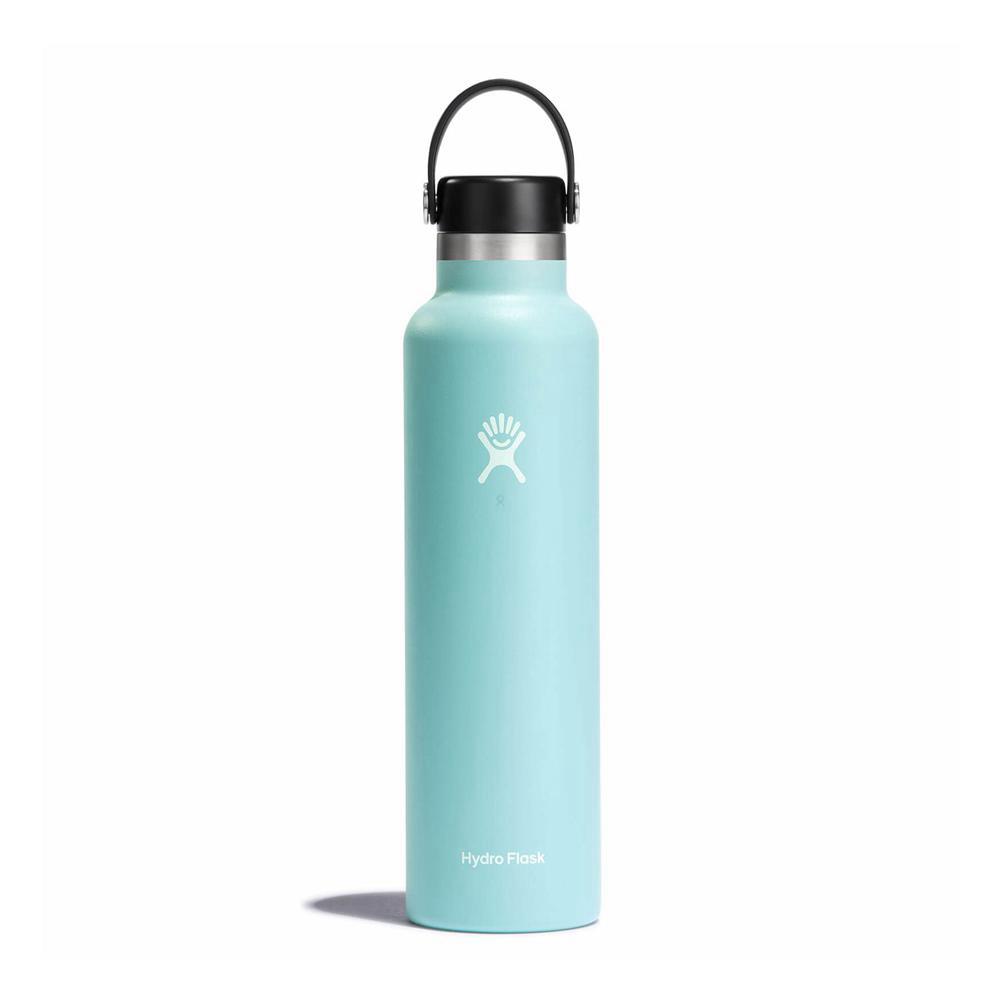 Hydro Flask 24 oz Standard Mouth: 24 oz Water Bottle Dew Turquoise | LOGX-70954