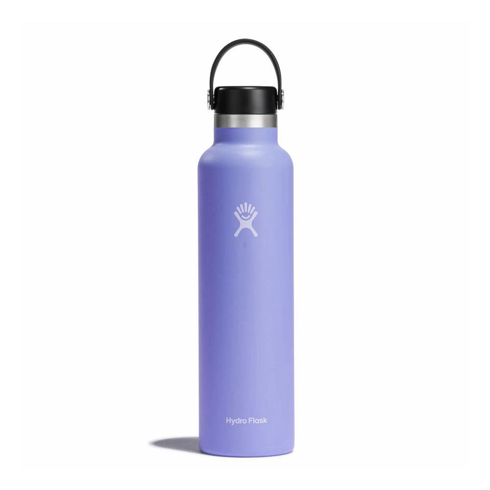 Hydro Flask 24 oz Standard Mouth: 24 oz Water Bottle Lupine Purple | NRAH-52039