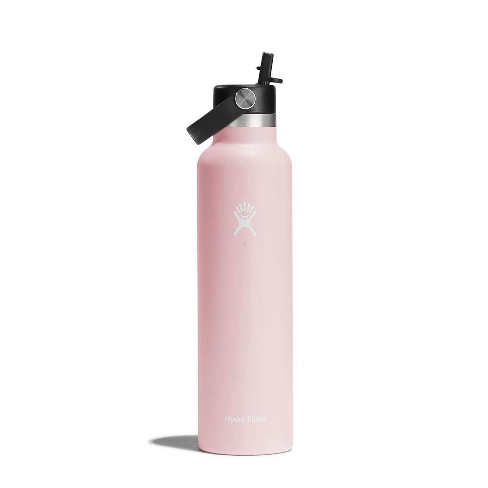 Hydro Flask 24 oz Standard Mouth with Flex Straw Water Bottle Laguna | ODHR-09153