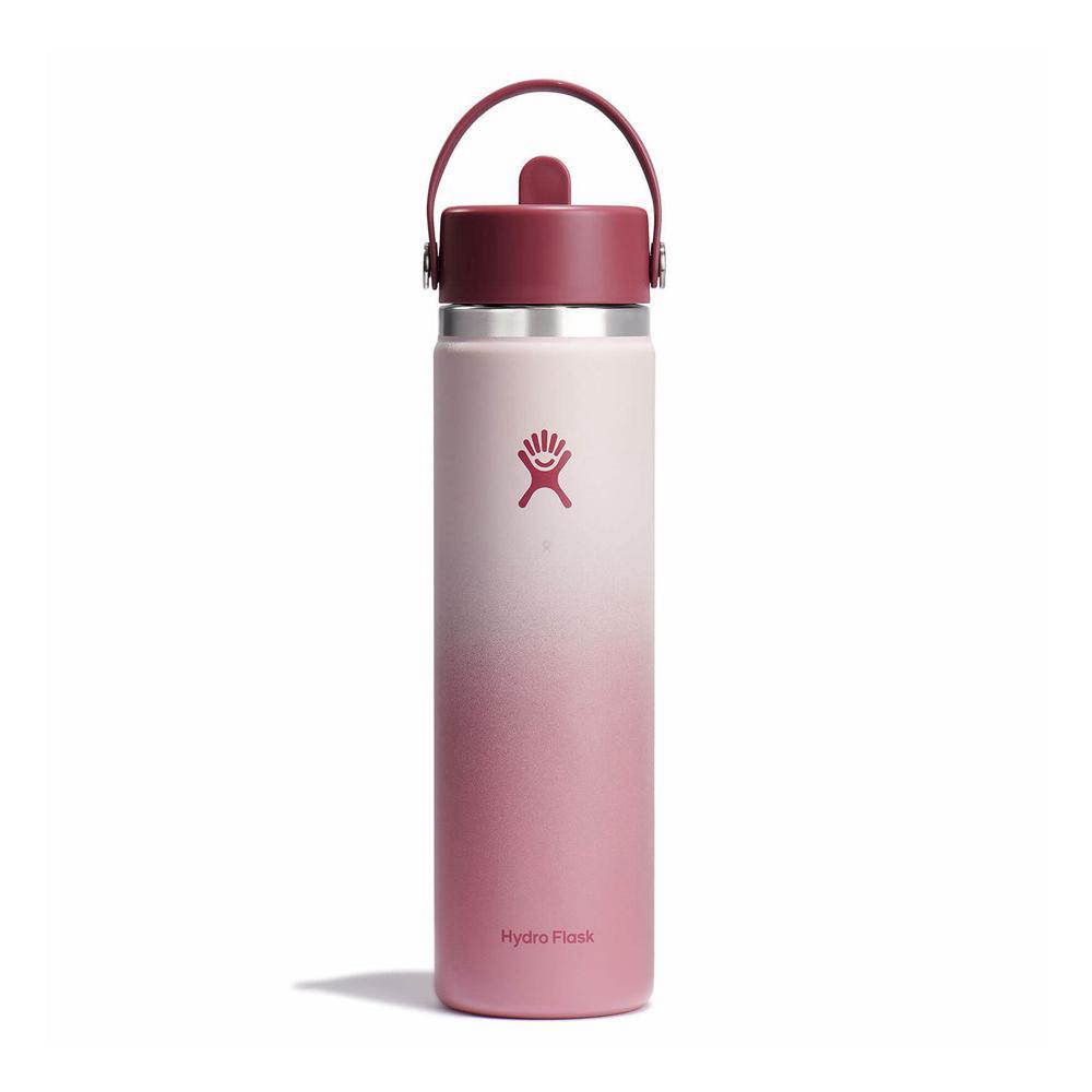 Hydro Flask 24 oz Wide Mouth w/ Flex Straw Water Bottle Bayberry Ombre | NHUL-96340