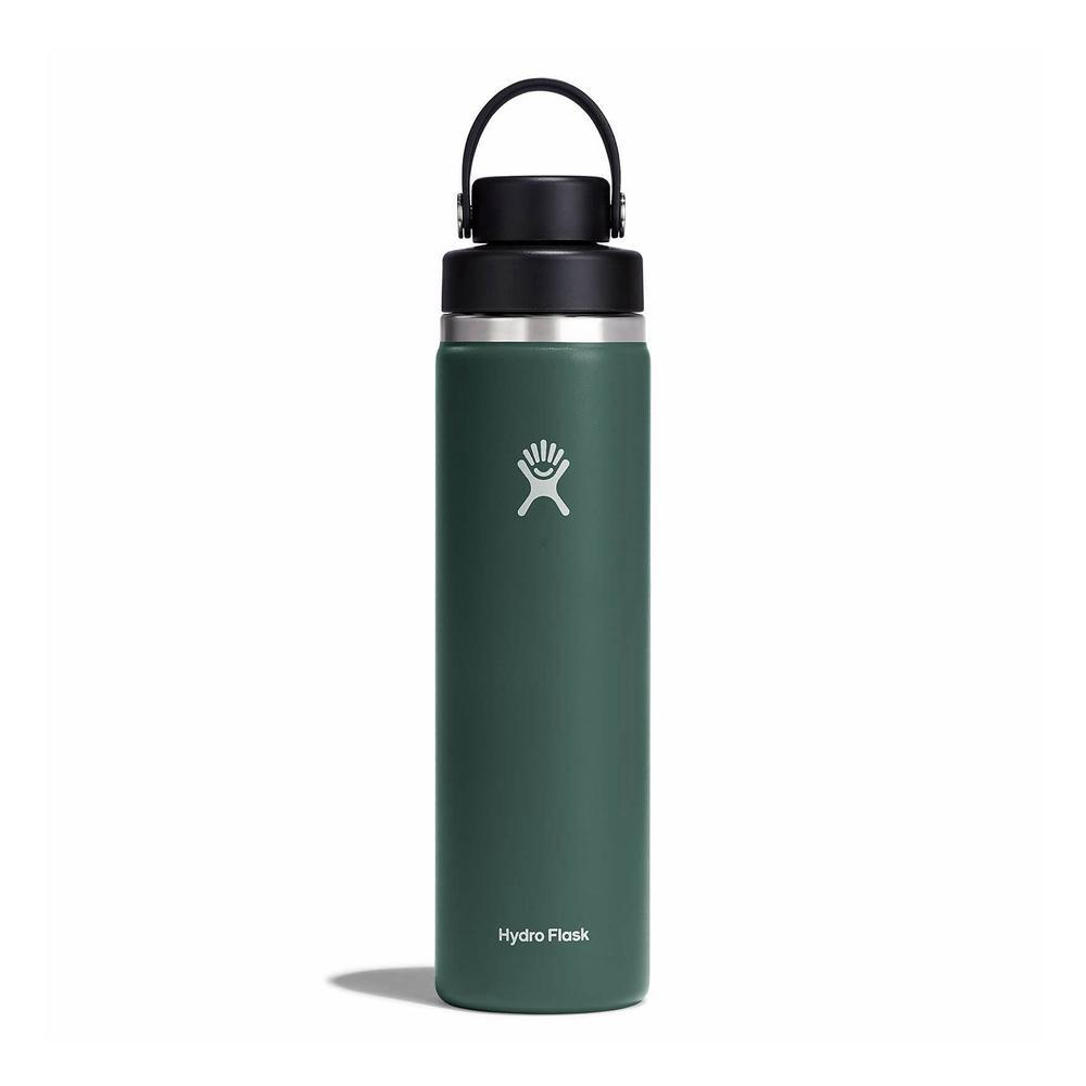 Hydro Flask 24 oz Wide Mouth with Flex Chug Water Bottle Cascade Blue | MOYJ-24798