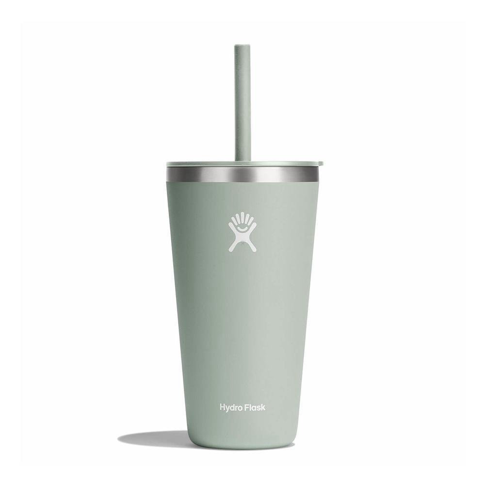 Hydro Flask 28 oz All Around™ with Straw Lid Tumbler Agave Green | MCIL-46389