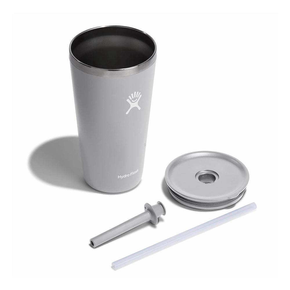 Hydro Flask 28 oz All Around™ with Straw Lid Tumbler Birch Grey | IEUD-85410