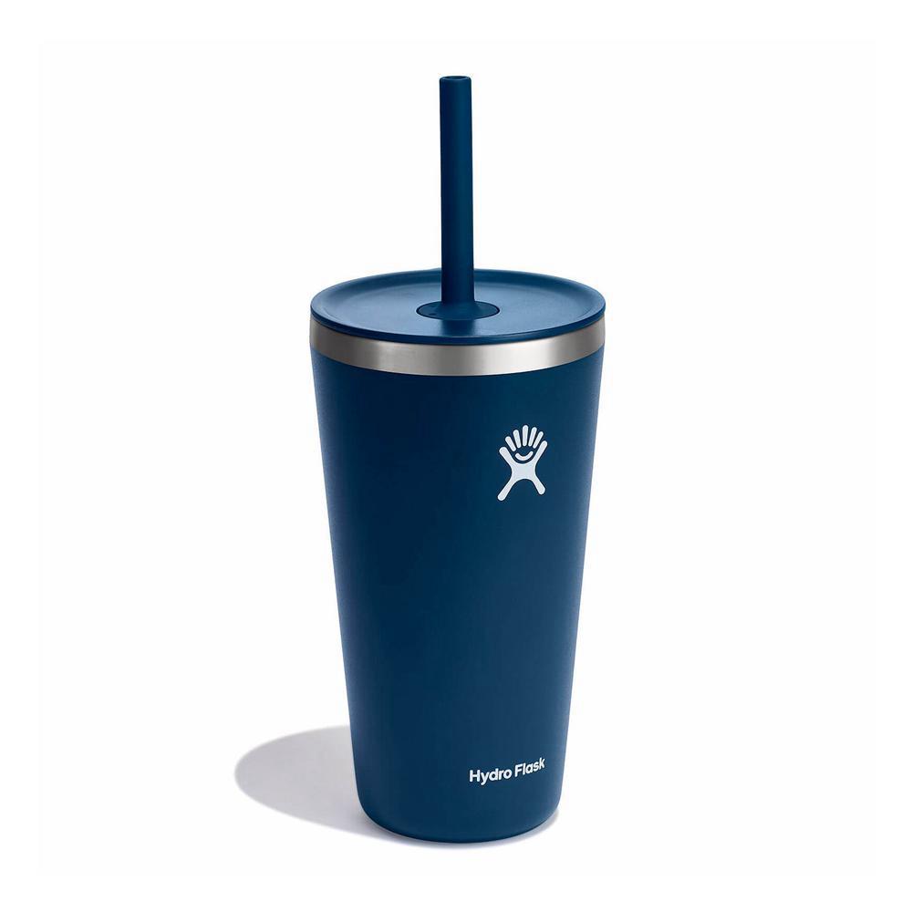 Hydro Flask 28 oz All Around™ with Straw Lid Tumbler Indigo | TSVA-95134