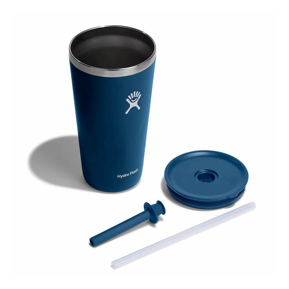 Hydro Flask 28 oz All Around™ with Straw Lid Tumbler Indigo | TSVA-95134