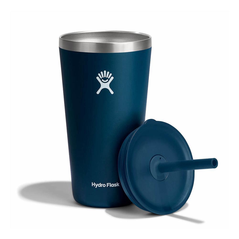 Hydro Flask 28 oz All Around™ with Straw Lid Tumbler Indigo | TSVA-95134