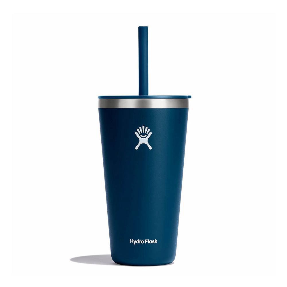 Hydro Flask 28 oz All Around™ with Straw Lid Tumbler Indigo | TSVA-95134