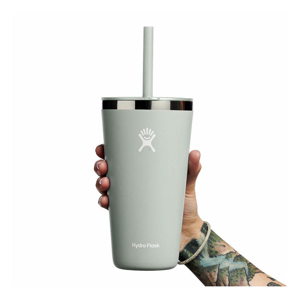 Hydro Flask 28 oz All Around™ with Straw Lid Tumbler Agave Green | OCBW-69127