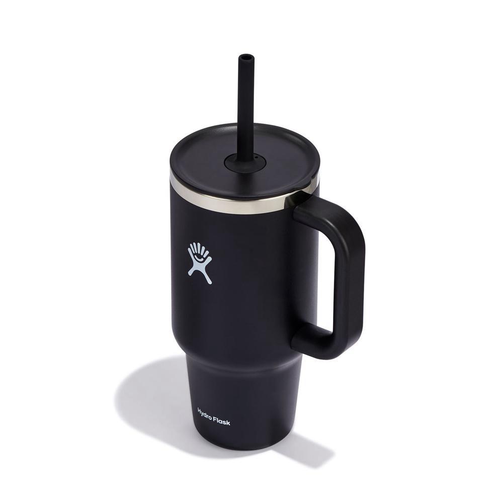 Hydro Flask 32 oz All Around™ Travel Tumbler Black | PTQS-84693