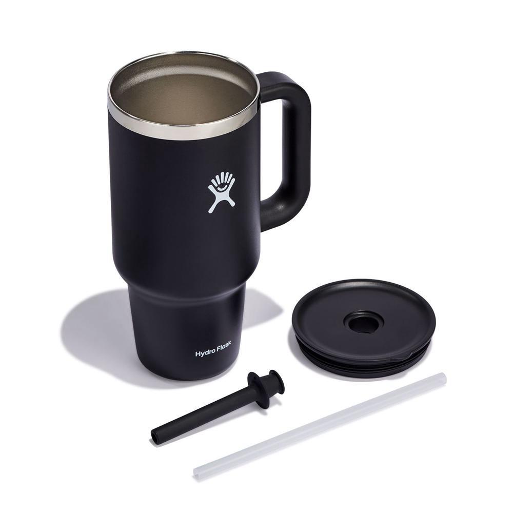 Hydro Flask 32 oz All Around™ Travel Tumbler Black | PTQS-84693