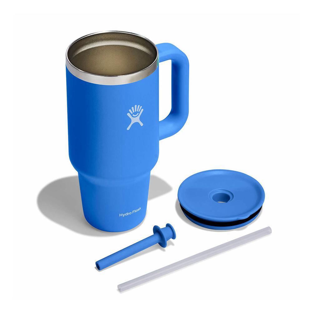 Hydro Flask 32 oz All Around™ Travel Tumbler Cascade Blue | PASI-81526