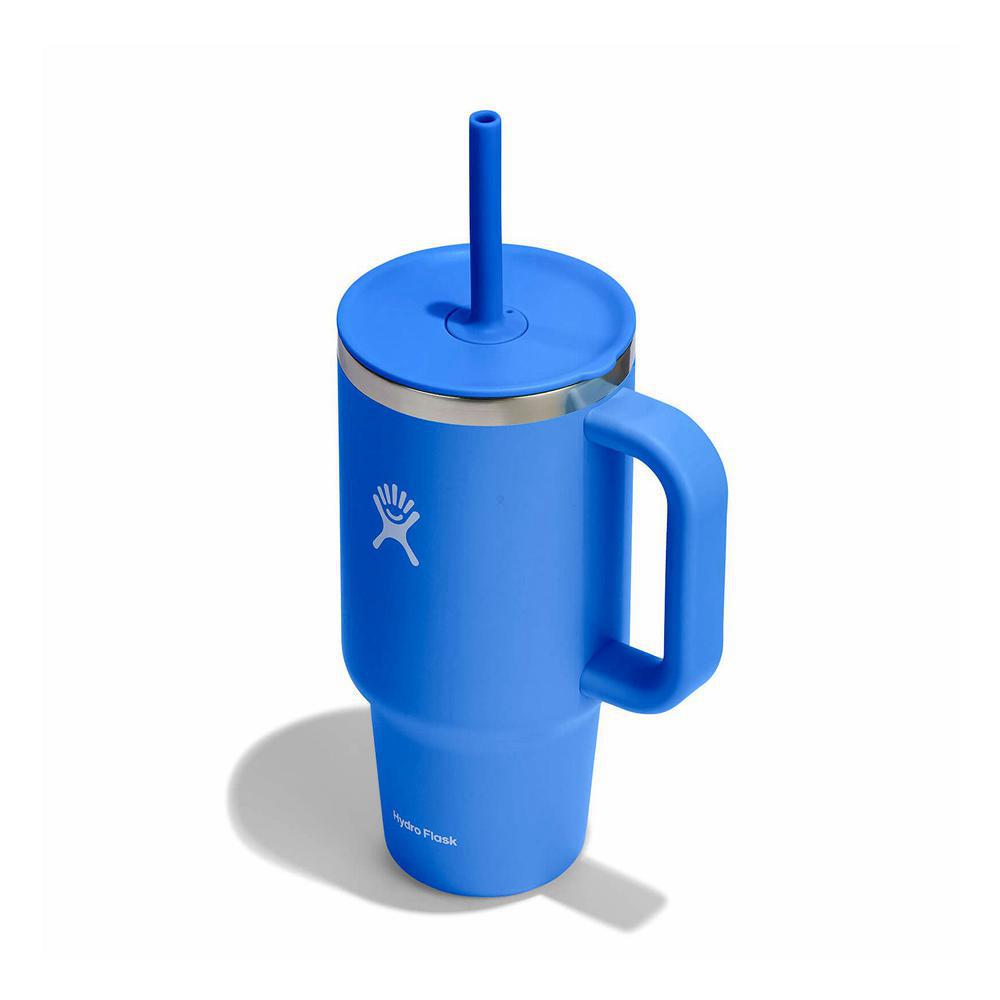 Hydro Flask 32 oz All Around™ Travel Tumbler Cascade Blue | PASI-81526